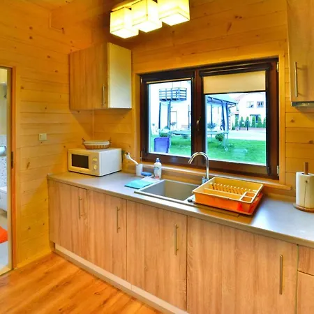 Comfortable Wooden Homes Near The Grzybowo (West Pomeranian)