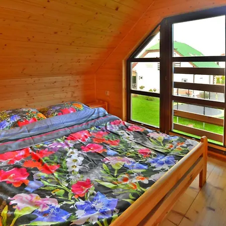 Dom wakacyjny Comfortable Wooden Homes Near The *